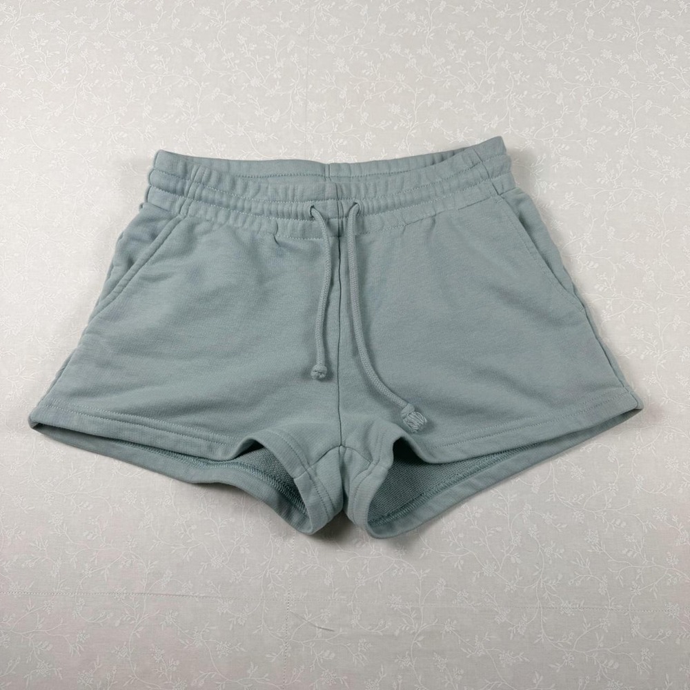 Aritzia TNA Sage Green Sweatshorts — Size XS
